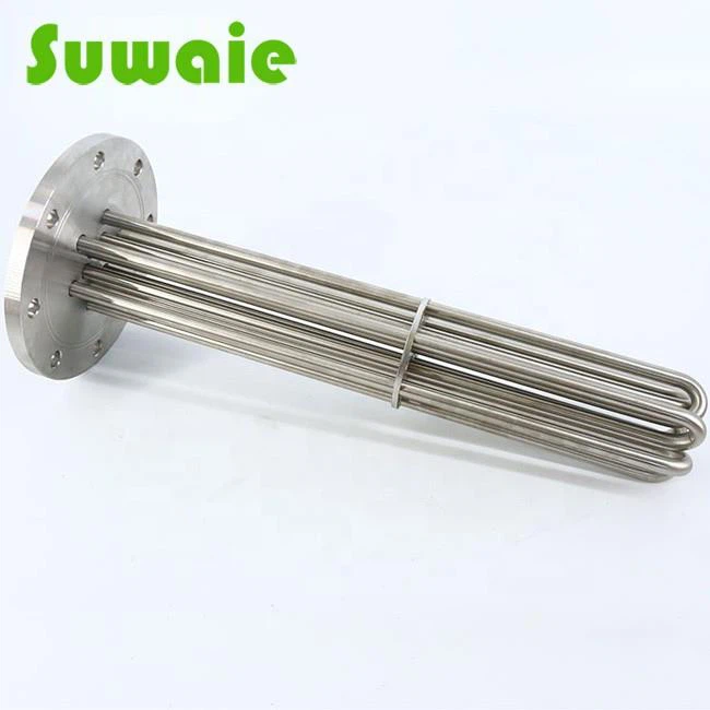 Electric Immersion Heating Element With Round Flange Electric Immersion Heating Element With Round Flange